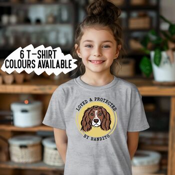 Working Cocker Spaniel Child T Shirt, 3 of 8