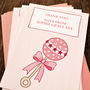 Girls Baby Thank You Cards, thumbnail 3 of 3