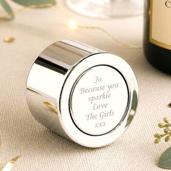 Personalised Prosecco Or Champagne Bottle Stopper, 2 of 7