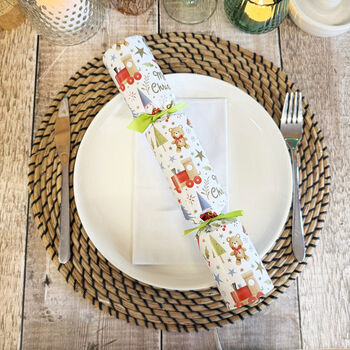 Toy Town Christmas Crackers Set Of Six, 5 of 6