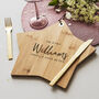 Wooden Personalised Wedding Chopping/Cheese Board, thumbnail 5 of 6