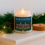 Gingerbread Scented Christmas Candle | 'All I Want For Christmas Is…' | Seasonal Winter Home Décor, thumbnail 1 of 2