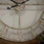 Round Weathered Wood And Metal Wall Clock, thumbnail 6 of 11