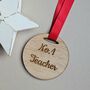 'No.One Teacher' Wooden Medal, thumbnail 1 of 2