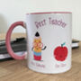 Personalised Best Teacher Mug, thumbnail 1 of 2