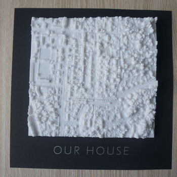 Custom 3D Printed Map, 4 of 12