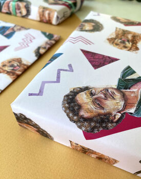 Monty Don Gift Wrap Fun Gardening Wrapping Paper, 7 of 9