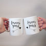 Mug Gift Set For Couples, Forever Yours, thumbnail 1 of 2