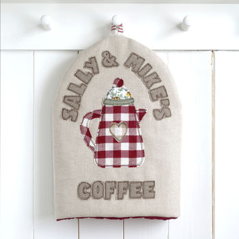 Personalised Cafetiere Cosy Coffee Gift, 3 of 12