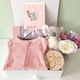 New Baby Girl Koala Gift Box / Rainbow Sleepsuit, thumbnail 1 of 9