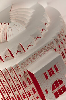 Royal Albert Hall Christmas Pop Up Card, 2 of 2