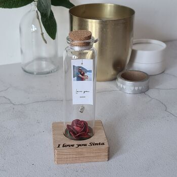 Valentine’s Day Personalised Photo Bottle, 2 of 2