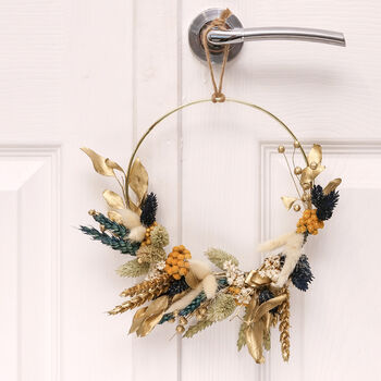 Christmas Dried Flower Wreath Making Kit, 3 of 6
