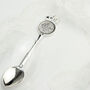 Personalised Silver Plated Lucky Sixpence Teaspoon, thumbnail 5 of 11