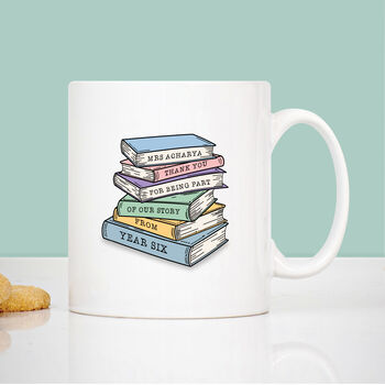 Part Of My Story Teacher End Of Term Mug, 2 of 5