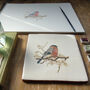 Bullfinch And Blossom Ceramic Tile Wall Art, thumbnail 2 of 11