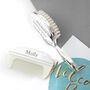 Personalised Classic Silver Plated Brush And Comb Set, thumbnail 4 of 8