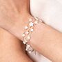 Shooting Stars Multi Layer Charm Bracelet In Gold, thumbnail 2 of 3
