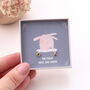Gift Boxed 'Birthday Kiss And Hug' Earrings, thumbnail 1 of 12