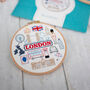 Stitching London, Hand Embroidery Kit, thumbnail 3 of 5