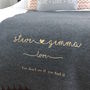Valentines Snuggle Blanket With Personalised Quote, thumbnail 1 of 3