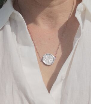 Personalised 80th Birthday Sixpence Coin Necklace, 4 of 12