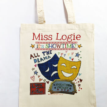 Personalised All The Drama Theatre Bag, 11 of 12