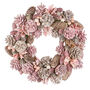 Blush Pink Winter Wreath, thumbnail 2 of 5