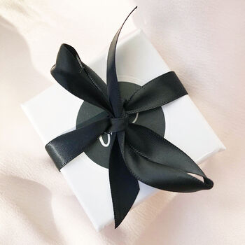 Smile Yourself Happy Charm Textured Chain Necklace, 4 of 4