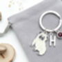 Pug Personalised Keyring Dog Owner Gift, thumbnail 9 of 11