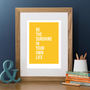 Personalised Quote Print, thumbnail 2 of 6
