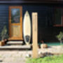 Wide House Sign Post, Made From Solid Oak, thumbnail 4 of 5