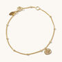 Evil Eye Bracelet Silver Or 18ct Gold Plated Vermeil, thumbnail 2 of 5
