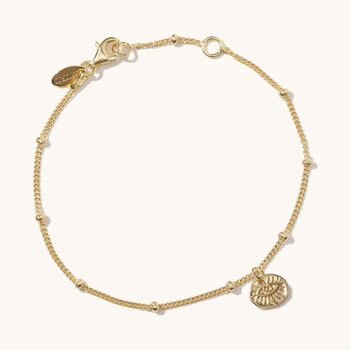 Evil Eye Bracelet Silver Or 18ct Gold Plated Vermeil, 2 of 5