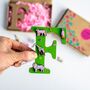 Personalised Paint Your Own Safari Animal Wooden Letter, thumbnail 6 of 9