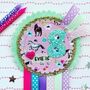 Personalised Pony Theme Birthday Rosette, thumbnail 3 of 5