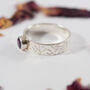Silver Amethyst Ring, thumbnail 2 of 5