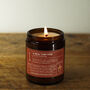 A Real Turf Fire Soy Candle Irish Hand Poured Candle, thumbnail 1 of 2