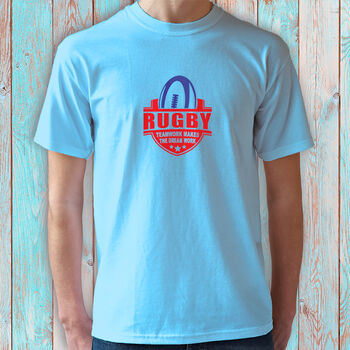 Rugby Fan T Shirt, 7 of 9