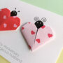 Personalised Love Bug Origami Anniversary Card, thumbnail 5 of 5