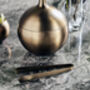 Antique Brass Cocktail Shaker, thumbnail 7 of 9