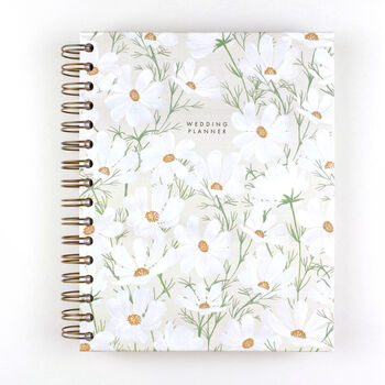 Wedding Planner Book Ring Bound Floral Planner, 2 of 12