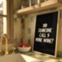 Funny Wine Wall Art Print Happy Hour Wine Bar Cart Kitchen Disco, thumbnail 4 of 9