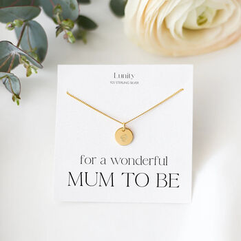 New Mum Gift, Personalised Necklace, Mum To Be Jewellery, 4 of 9