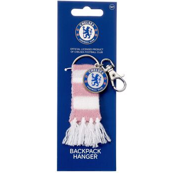 Chelsea Football Club Scarf And Logo Backpack Hanger, 6 of 6