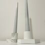 Concrete Candlestick Holder, thumbnail 5 of 8
