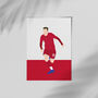 Andy Robertson Liverpool Football Poster, thumbnail 3 of 4
