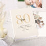 Personalised 80th Birthday Photo Album, thumbnail 1 of 3