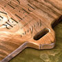 Personalised Large Natural Teak Chopping Board, thumbnail 5 of 7