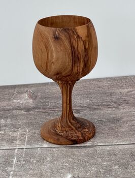 Olive Wood Wine Tumbler, 2 of 3